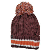 '47 Virginia Tech Hokies Women's NCAA Cable Knit Pom Beanie Winter Hat